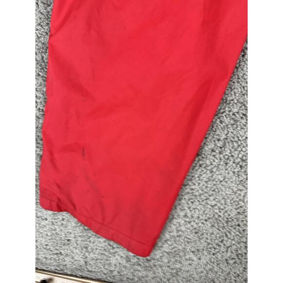 Helly Hansen Pants Mens Large Red Helly-Tech Waterproof Rain Ankle Zip G420 - Picture 4 of 16